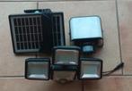 Projecteurs sur ecran solaire à réparer, Maison & Meubles, Lampes | Autre, Enlèvement, Utilisé, Projecteur extérieur