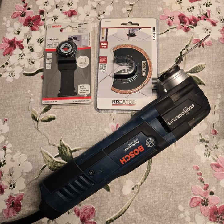 BOSCH Professional Multitool Starlock, Doe-het-zelf en Bouw, Gereedschap | Zaagmachines, Zo goed als nieuw, Overige typen, Minder dan 600 watt