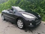 Peugeot 207 CC 1.6i  CT+CAR-PASS OK  111319 km, Auto's, Voorwielaandrijving, Stof, 4 cilinders, Zwart