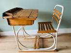 Retro bureautje voor kinderkamer, Kinderen en Baby's, Kinderkamer | Tafels en Stoelen, Ophalen, Gebruikt, Tafel(s) en Stoel(en)