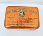 Oud pillendoosje 'Gargarisme de luchon' Sauba 1940-1950, Verzamelen, Ophalen of Verzenden, Gebruikt