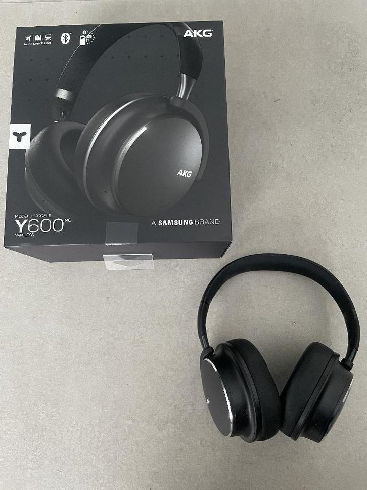 Samsung AKG Y600NC Wireless Headset Black, Computers en Software, Headsets, Nieuw, Over-ear, Draadloos, Ophalen of Verzenden