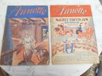 2 anciennes revues Annette" L'hebdomadaire des grandes et de, Utilisé, Enlèvement ou Envoi