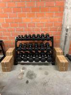 Black Friday Deals - Hex Dumbbellsets, Sport en Fitness, Fitnessmaterialen, Ophalen, Zo goed als nieuw