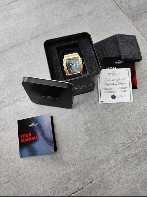 Rotorcraft RC6903 Commander Chrono herenhorloge - Nieuw, Handtassen en Accessoires, Horloges | Heren, Nieuw, Polshorloge, Overige merken