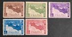 Belgique : COB 249/53 * Barquettes 1927., Timbres & Monnaies, Timbres | Europe | Belgique, Gomme originale, Sans timbre, Enlèvement ou Envoi