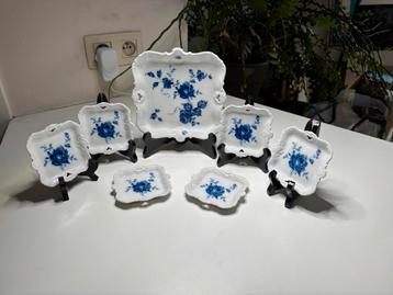 Mozart West Duits antiek porselein met Cobalt blauw, Enlèvement