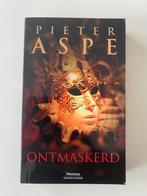 Pieter Aspe, Ontmaskerd, in perfecte staat, Boeken, Ophalen of Verzenden, Gelezen
