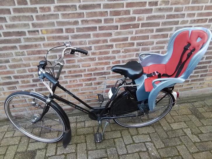 Gazelle sport solide 3versnelling trommel rem kinderstoeltje, Fietsen en Brommers, Fietsen | Dames | Damesfietsen, Zo goed als nieuw