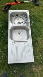 Inox wasbak, Ophalen