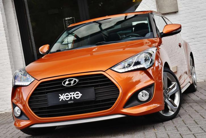 Hyundai Veloster 1.6 TURBO PREMIUM * NAVI / PANO / CAMERA *, Autos, Hyundai, Entreprise, Achat, Veloster, ABS, Caméra de recul