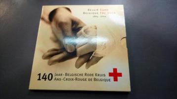 Belgie Euro FDC 2004 140jaar Belgische Rode Kruis beschikbaar voor biedingen