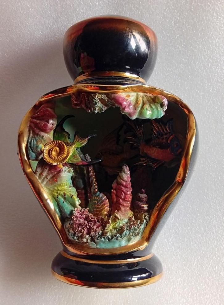 keramische tafellamp Monazur, Antiek en Kunst, Curiosa en Brocante, Ophalen of Verzenden