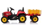 Voiture électrique enfant - TRACTEUR 12V +remorque (XMX 611), Kinderen en Baby's, Speelgoed | Buiten | Accuvoertuigen, Ophalen