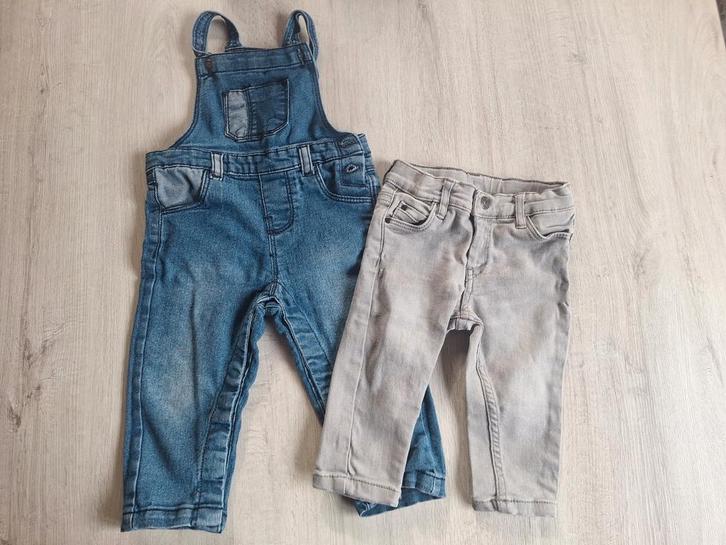 Salopette + Jeans Garçon T74, Kinderen en Baby's, Babykleding | Maat 74, Zo goed als nieuw, Jongetje, Ophalen