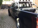 4X4 ISUZU D-MAX 2.5 DIESEL TWIN TURBO, Auto's, Stof, Zwart, 4 cilinders, 3000 kg