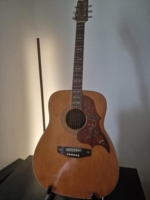 Vintage Yamaha gitaar FG-300, Muziek en Instrumenten, Snaarinstrumenten | Gitaren | Akoestisch, Gebruikt, Western- of Steelstringgitaar