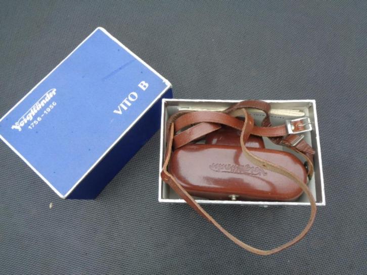 Voigtländer toestel van opa, nauwelijks gebruikt nog in doos, Audio, Tv en Foto, Fotocamera's Analoog, Zo goed als nieuw, Overige Merken