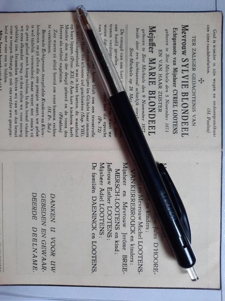 bidprent 28 mei 1944 bombardement Sint-Michiels Brugge, Verzamelen, Militaria | Tweede Wereldoorlog, Verzenden