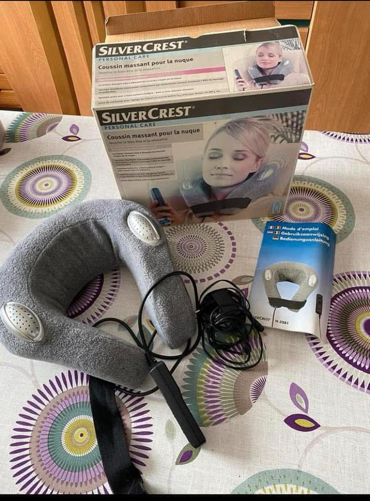 „Silvercrest nekmassagekussen, Sport en Fitness, Massageproducten, Ophalen of Verzenden