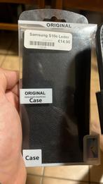 Samsung s10 leder, Telecommunicatie, Mobiele telefoons | Hoesjes en Screenprotectors | Samsung, Ophalen, Zo goed als nieuw