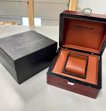Nouvelle boîte à montres TAG Heuer en bois en japonais