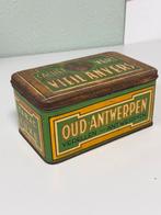 Vintage Tabaksblik Antwerpen Vieil-Anvers Verellen Antwerpen, Verzamelen, Blikken, Ophalen of Verzenden, Gebruikt, Overige