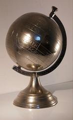 Vintage wereldbol Nikkel, Antiek en Kunst, Ophalen of Verzenden