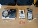 USB 3.0 Externe HDD 1Tb + HDD 500Mb + SSD 1Tb, Ophalen of Verzenden, Zo goed als nieuw, USB, HDD