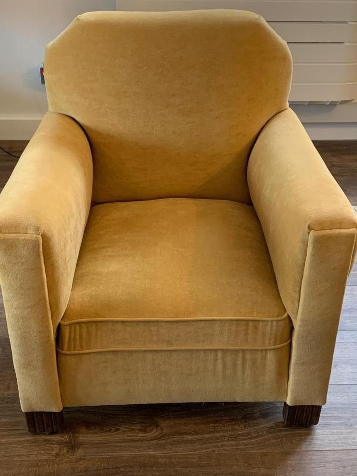 Twee vintage zeteltjes, Antiek en Kunst, Antiek | Meubels | Stoelen en Sofa's, Ophalen