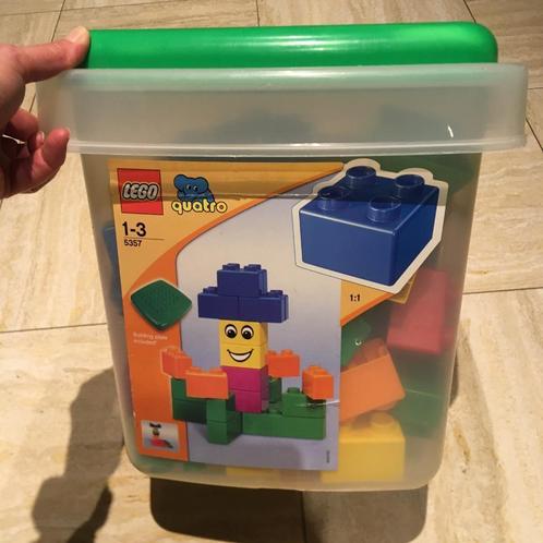 Lego Quatro (5357) Doos + bouwplatform, Kinderen en Baby's, Speelgoed | Duplo en Lego, Gebruikt, Lego, Complete set, Ophalen