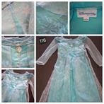 Prinsessenjurk kleed Elsa Frozen Disneyland maat 116, Ophalen of Verzenden, Zo goed als nieuw