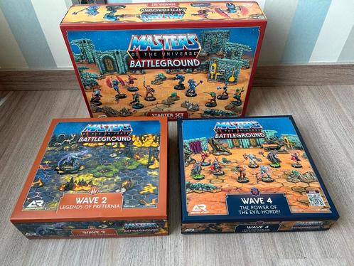 Masters of the universe battleground + uitbreidingen, Hobby & Loisirs créatifs, Jeux de société | Autre, Comme neuf, Enlèvement ou Envoi