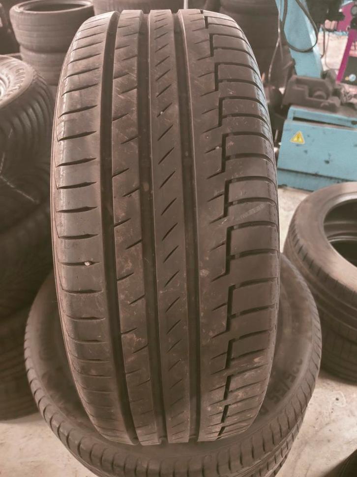 225/55/19 continental 6mm 60€ per stuk met plaatn 225/55 r19, Auto-onderdelen, Besturing, Gebruikt, Ophalen