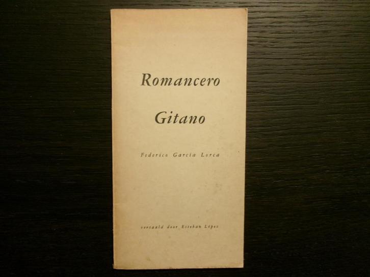 Romancero  Gitano/    -Frederico Garcia Lorca-, Livres, Poèmes & Poésie, Enlèvement ou Envoi