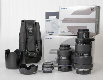 Olympus Zuiko Digital Zoom Lens Set f/2 (14-35 & 35-100) beschikbaar voor biedingen