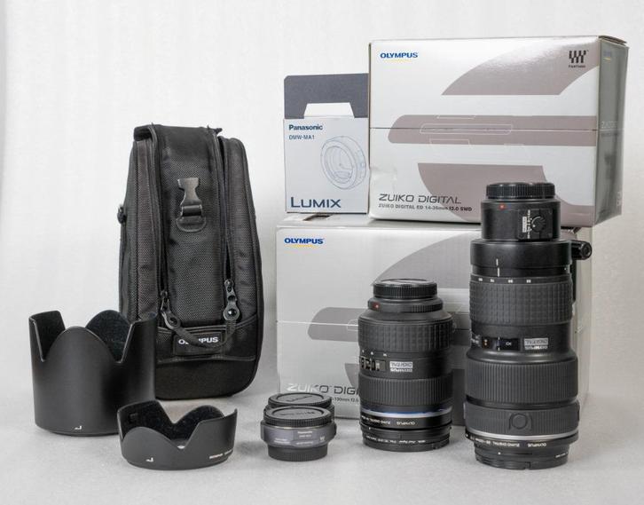 Olympus Zuiko Digital Zoom Lens Set f/2 (14-35 & 35-100), Audio, Tv en Foto, Foto | Lenzen en Objectieven, Zo goed als nieuw, Overige typen