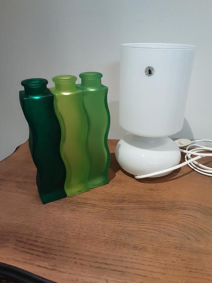 Ikea vintage  tafellamp lykta  of vaasjes skamt, Huis en Inrichting, Woonaccessoires | Overige, Zo goed als nieuw, Ophalen