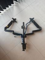 Monitorarm 3 schermen/monitoren, Audio, Tv en Foto, Televisiebeugels, Ophalen, Zo goed als nieuw