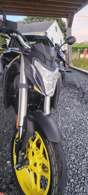 Moto 125cc, Enlèvement, 1 cylindre, 12 à 35 kW