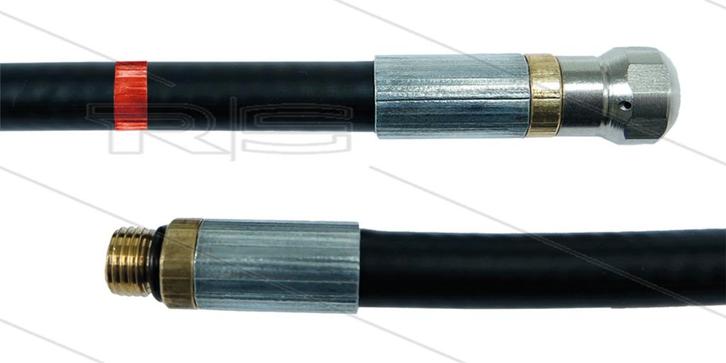 Zwarte Rioolslang 40m met Voorgeboorde Nozzle, Auto diversen, Overige Auto diversen, Verzenden