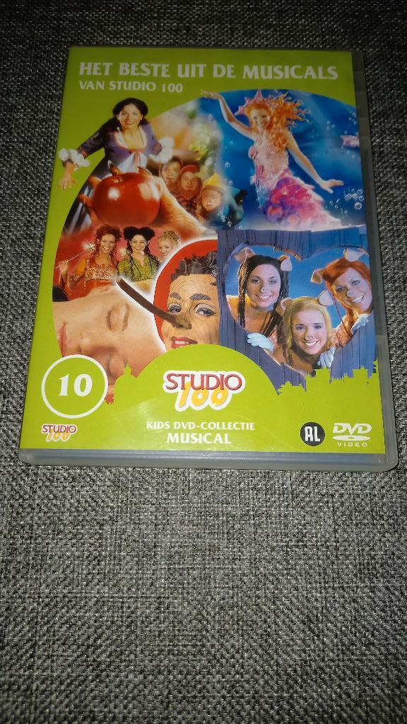 DVD Studio 100 musicals, Cd's en Dvd's, Dvd's | Kinderen en Jeugd, Gebruikt, Ophalen of Verzenden