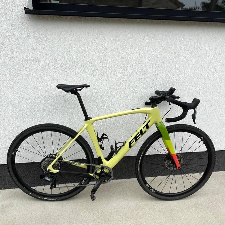 Felt carbon breed gravel fiets, Fietsen en Brommers, Fietsen | Racefietsen, Zo goed als nieuw, Heren, Carbon, 53 tot 57 cm, Ophalen