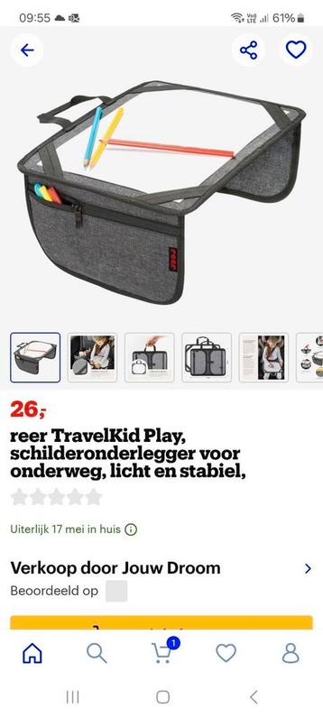 reer travelkid play nieuw