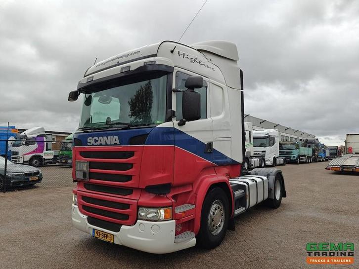 Scania R410 4x2 Highline Euro6A - ADR AT FL EX/II EXIII - PT, Autos, Camions, ABS, Air conditionné automatique, Cruise Control