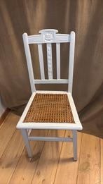 Brusselse stoel in hout en canage, Antiek en Kunst, Ophalen