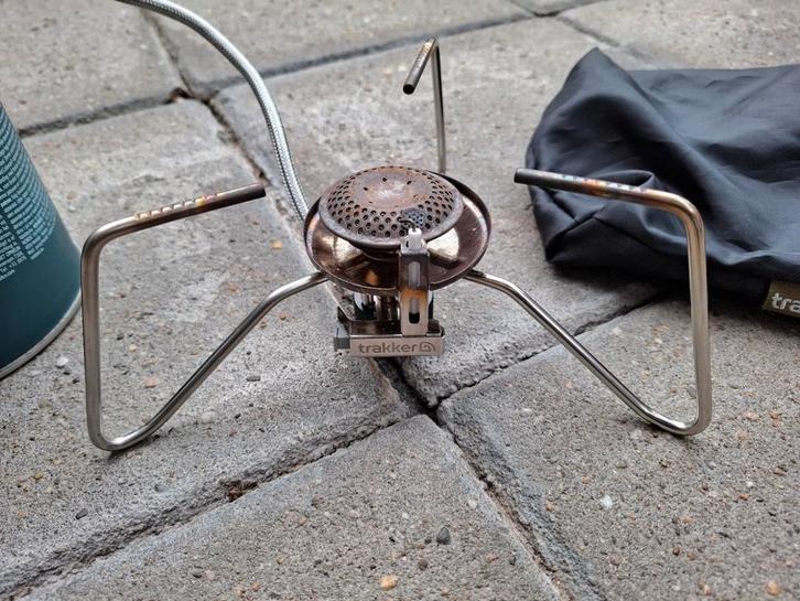 Trakker Armolife Rotary Stove in goede staat, Watersport en Boten, Hengelsport | Karpervissen, Gebruikt, Ophalen of Verzenden