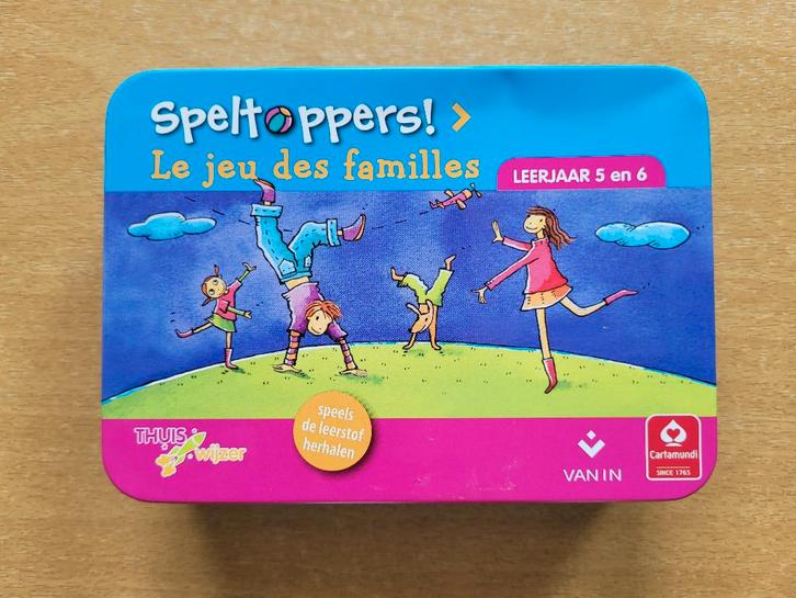 Speltoppers! Le jeu des familles. Educatief spel, Hobby & Loisirs créatifs, Jeux de société | Jeux de cartes, Utilisé, Enlèvement ou Envoi