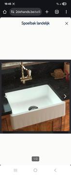 Spoelbak, Huis en Inrichting, Keuken | Keukenelementen, Ophalen, Nieuw, Wit