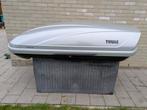 Thule motion 200 (M) dakkoffer zilver, Auto diversen, Dakkoffers, Ophalen, Gebruikt